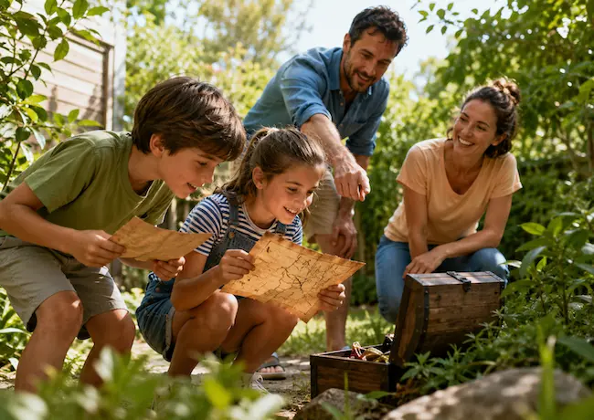 Lire la suite à propos de l’article Chasse au trésor en famille : un jeu pour s&rsquo;amuser, réfléchir et créer des souvenirs
